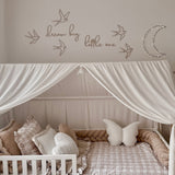 Houten Zwaluwen Muurdecoratie "Dream Big Little One" image 1