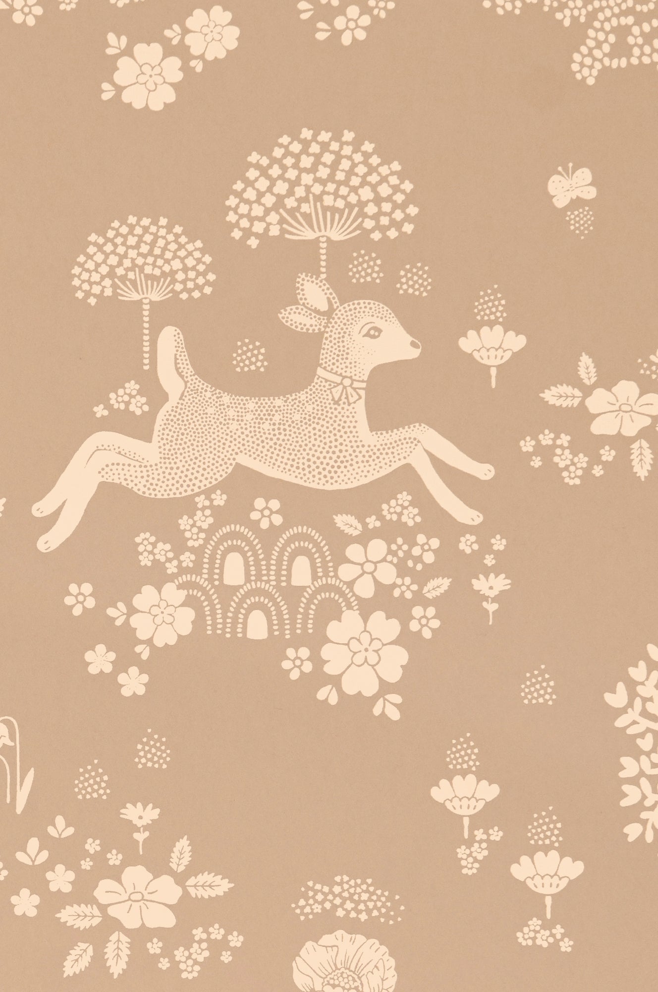 Majvillan Behang - Summer Fields - Soft Brown image 2