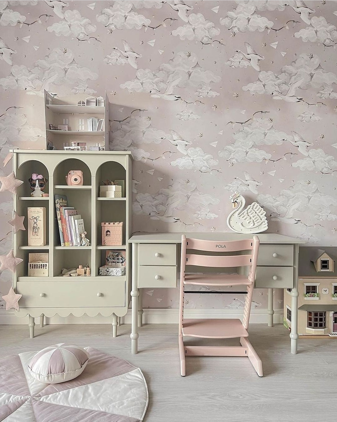 Wood Luck Boekenkast Babushka - Olive image 3