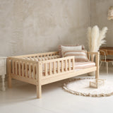 Bed Lou Natural - Eenpersoons 90x190cm image 1