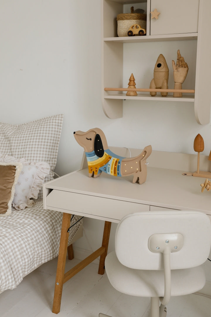 Kinderbureau Lunor - Latte Beige image 3