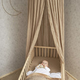 Meyco bedhemel - taupe image 0