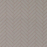 Majvillan Behang - Herringbone - Greige Blue image 1