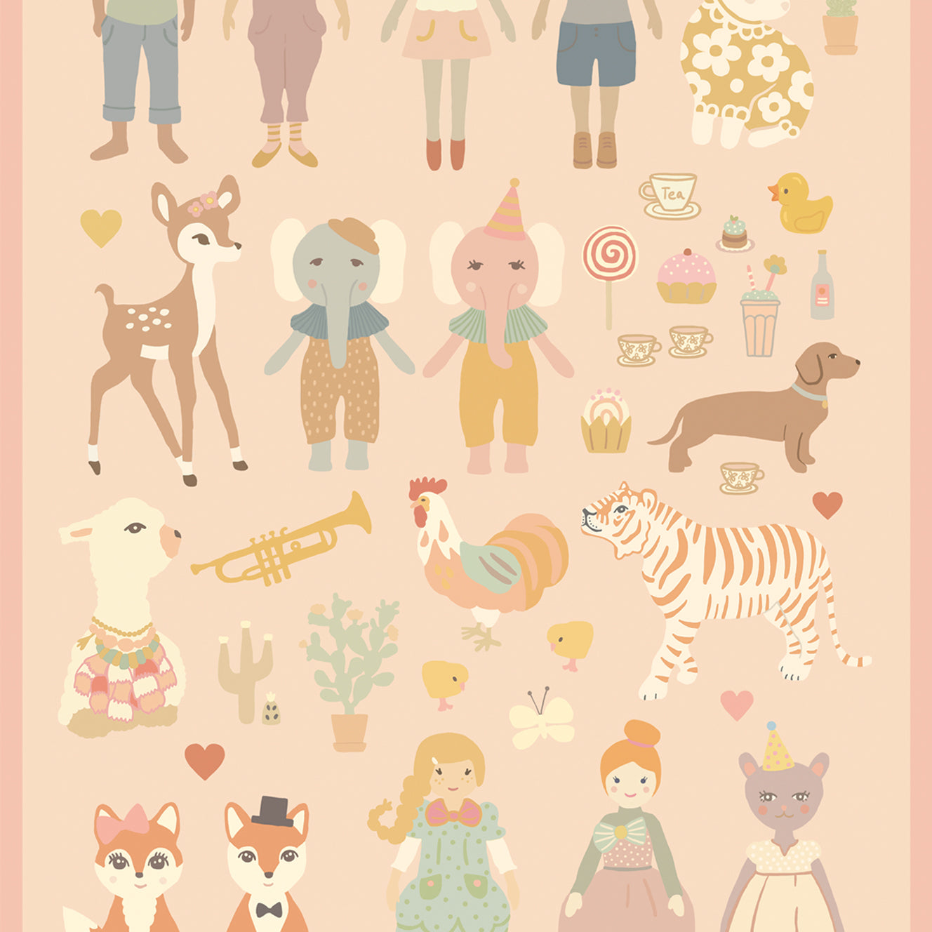 Majvillan Muurstickers image 1