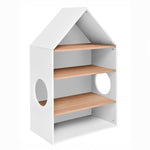 Boekenkast Novi met dakje - wit image 0