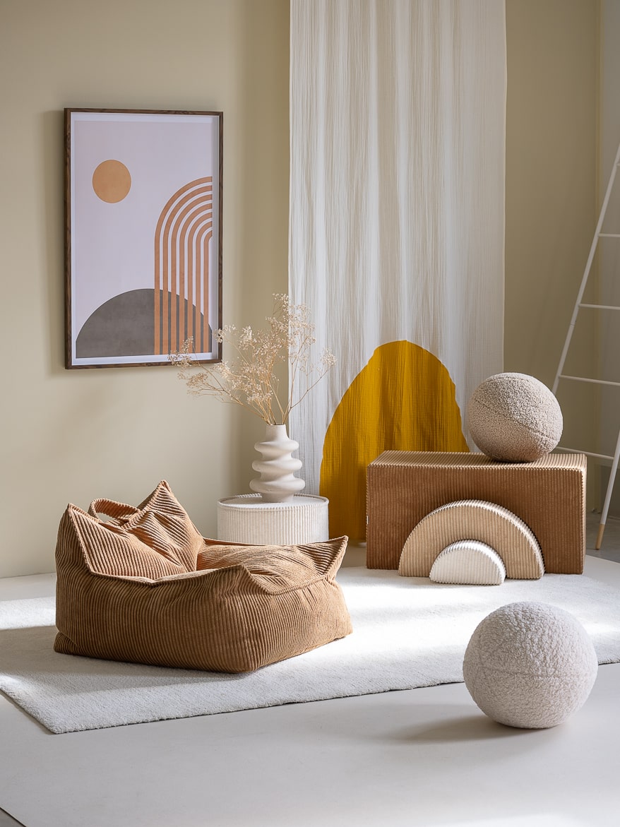 Wigiwama Zitzak voor Kinderen - Toffee Beanbag Chair image 2