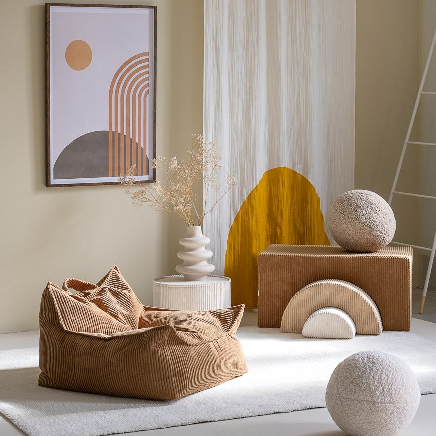 Wigiwama Zitzak voor Kinderen - Toffee Beanbag Chair image 2