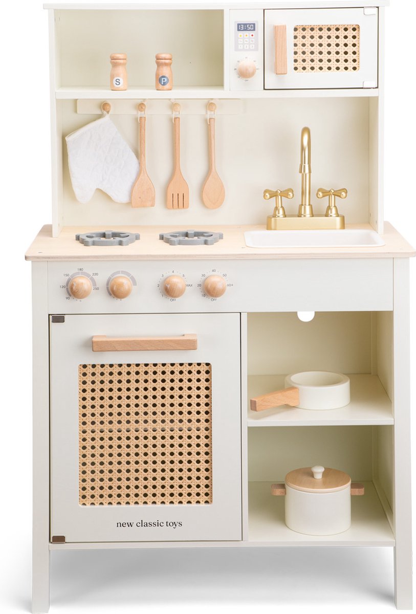 Speelkeuken - New Classic Toys - Rotan image 1