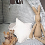 Tipi Tent met Speelmat - Mint Ruitjes image 2