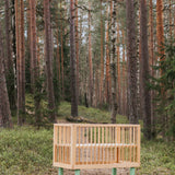 KARL & FRIC Ledikant Nox - Naturel met groene poten image 11