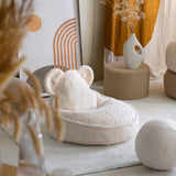 Wigiwama Beren Zitzak voor Kinderen Beer - Cream White Bear Beanbag image 4