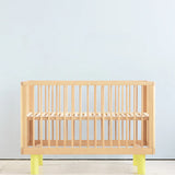 KARL & FRIC Ledikant Nox - Naturel met gele poten image 2