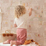 Majvillan Behang - Dollhouse - Sunny Pink image 0