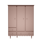 Wood Luck Kledingkast Babushka 3 Deurs - Roze image 1