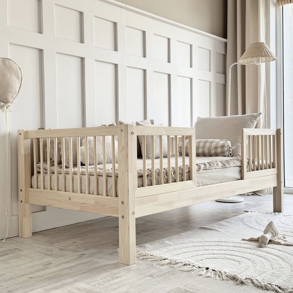 Bed Lourdes Natural - Middenopening - Aanpasbare maat image 4