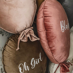 Ballon kussen deluxe - vanille fluweel image 7