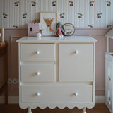 Wood Luck Kast/Commode Babushka - Wit image 1