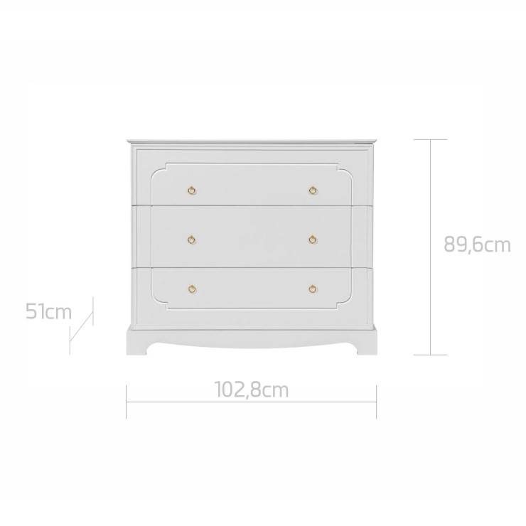 Ladekast/Commode Royal - Wit image 6