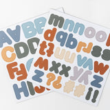 Ferflex Magnetische letters - karamel blauw - set van 125 magneten