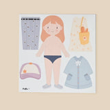 Ferflex Magnetische Speelgoed - Figuur om aan te kleden - Meisje