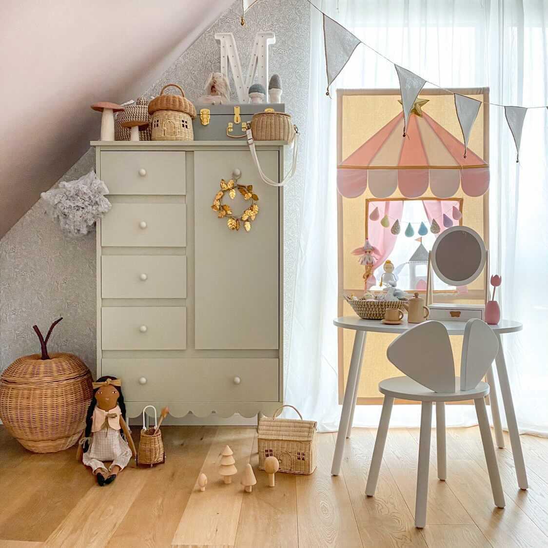 Wood Luck Hoge Ladekast Babushka - Olive image 2