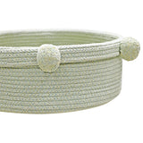 Lorena Canals Mand - Basket Tray Olijfgroen