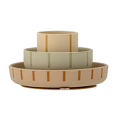 Bloomingville MINI Kinderservies Levi 3-delig