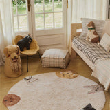 Lorena Canals Wasbaar Vloerkleed - Dogs - Honden - ⌀140cm