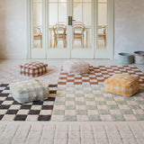 Lorena Canals Wasbaar Vloerkleed - Tiles - Blauw Sage - 120x160cm