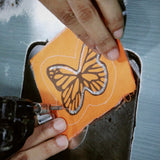 Lorena Canals Bedhemel - Crepe Swan Rose - Met Vlinders - Roze