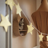 Dekornik Behang - Simple Vintage Stripes - Beige Bruin