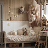 Dekornik Behang - Simple Vintage Stripes - Beige Bruin