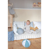 Dekornik Behang - Simple Vintage Stripes - Beige Blauw