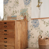 Dekornik Behang - Blue Tangle - Bloemen Blauw