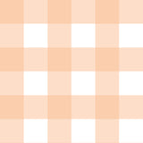 Dekornik Behang - Check - Ruitjes - Lichtroze Perzik Zalm
