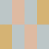 Dekornik Behang - Stripes Upside Down - Blauw Zalm Roze Geel