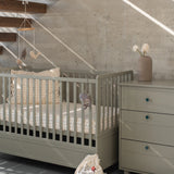 Wood Luck 2-in1 Ledikant Vintage - Eucalyptus
