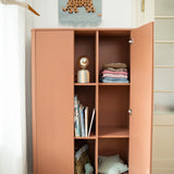 Wood Luck Dot Opbergkast met Vakken - Roze Terracotta