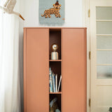 Wood Luck Dot Opbergkast met Vakken - Roze Terracotta