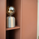 Wood Luck Dot Opbergkast met Vakken - Roze Terracotta