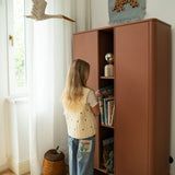 Wood Luck Dot Opbergkast met Vakken - Roze Terracotta