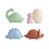 Mushie Badspeelgoed Dino  - Mix & Match - 4 stuks