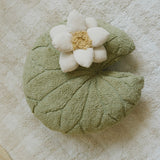 Lorena Canals Poef Kussen - Water Lily - Waterlelie