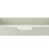 Montessori Junior Bed met Schulprand - Met Lade - 80x160cm - Sage Groen