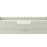 Montessori Junior Bed met Schulprand - Met Lade - 80x160cm - Sage Groen