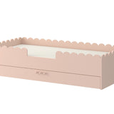 Montessori Junior Bed met Schulprand - Met Lade - 80x160cm - Sunset Roze