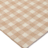 Lorena Canals Gebreide Deken - Vichy Rose - Roze Ruitpatroon - 80x100cm