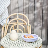 OYOY Living Design - Siliconen Kinderbeker Met Rietje - Peer - Vanille Beige