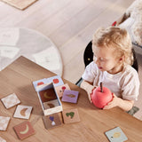 OYOY Living Design - Siliconen Kinderbeker Met Rietje - Appel - Rood