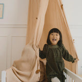 Lorena Canals Bedhemel - Crepe Swan Rose - Met Vlinders - Roze